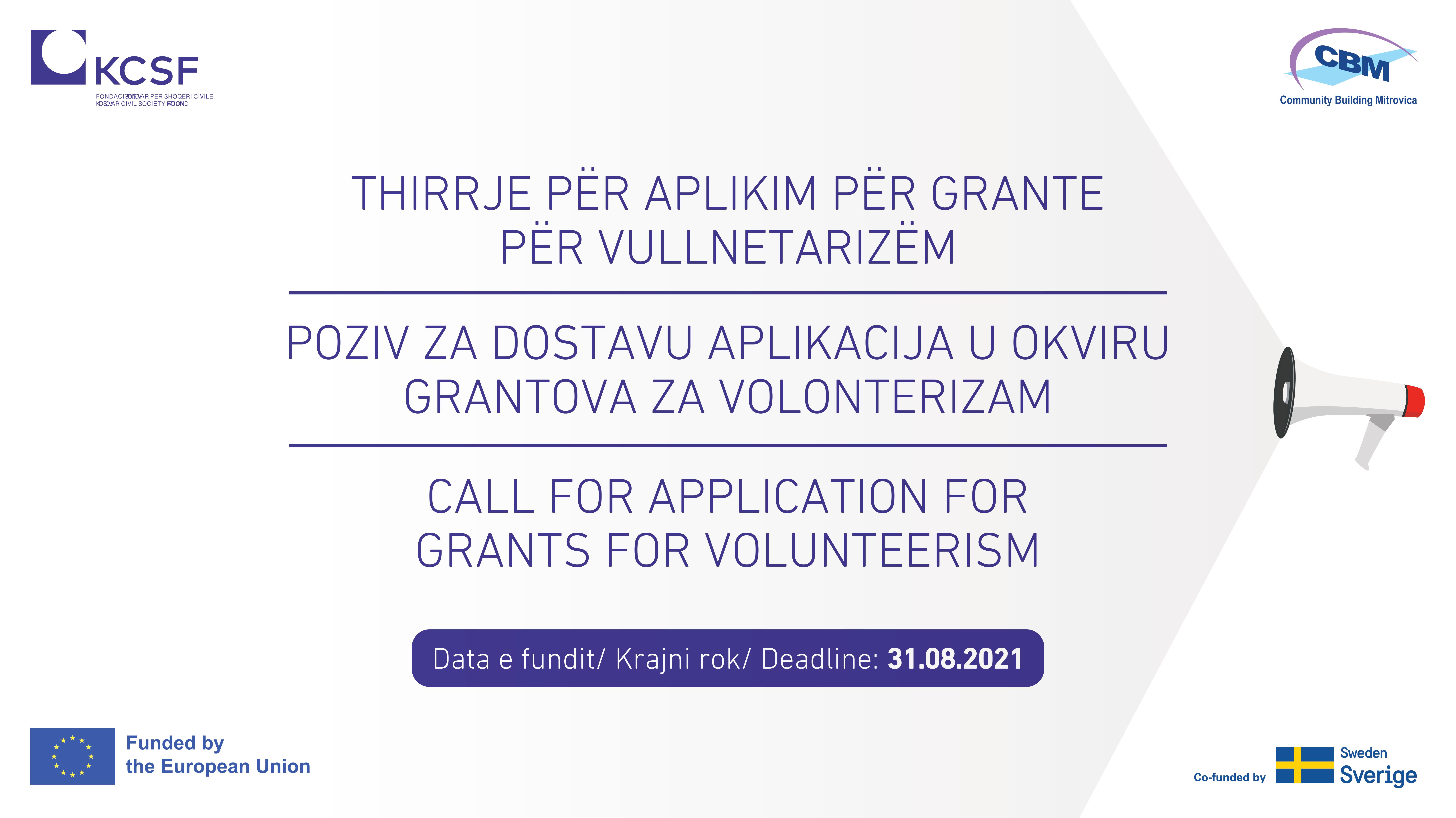 call-for-application-for-grants-for-volunteerism