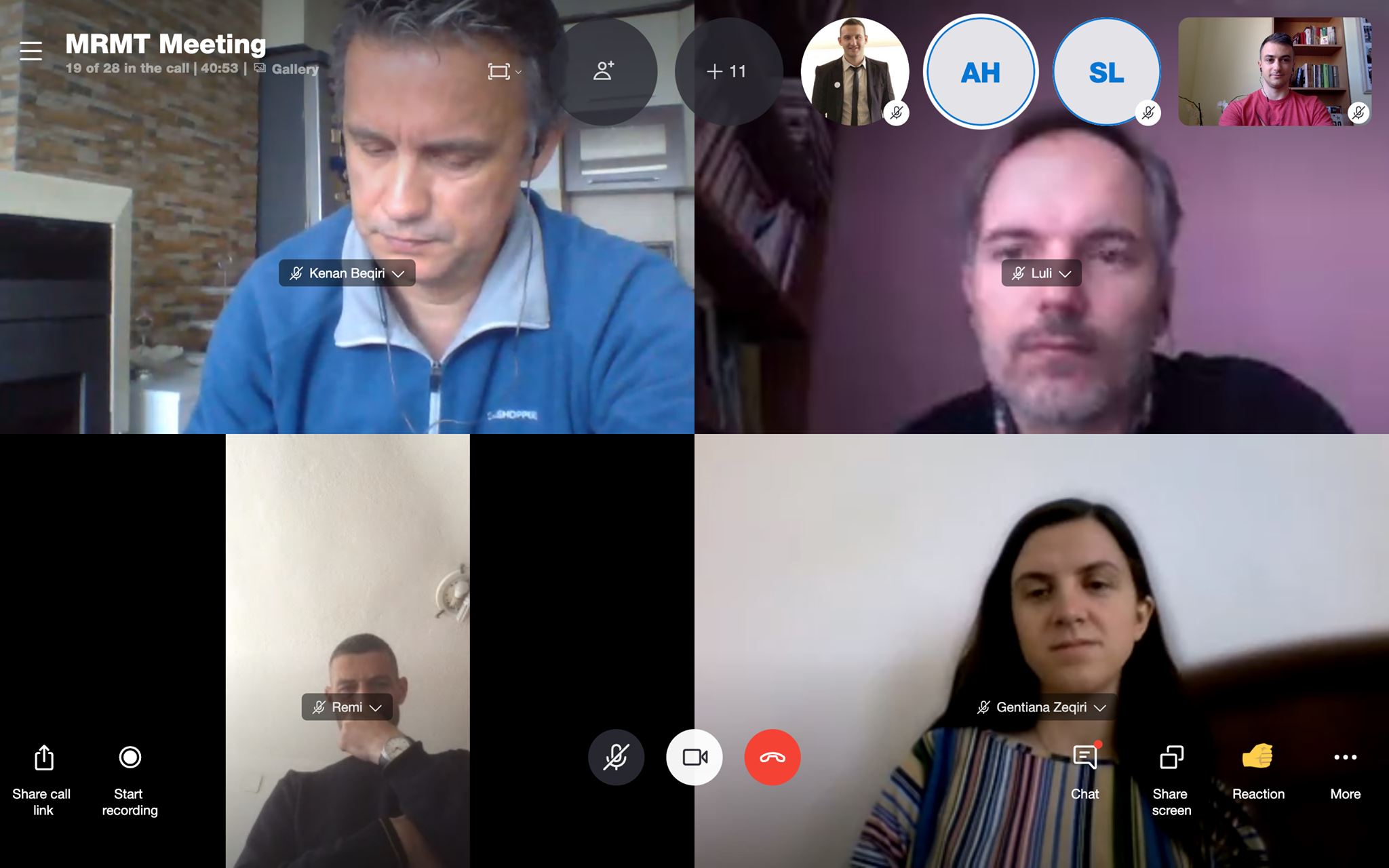Chat prvi sastanak Savetnik za
